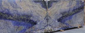 blue granite slabs