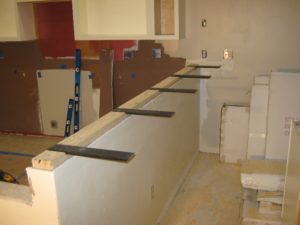 granite countertop support brackets