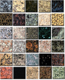 types of exotic granite